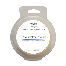 Load image into Gallery viewer, COAST TO COAST Wax Melt - CITRUS | OZONE | VELVET WOODS | SEA MIST
