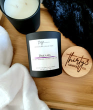 Load image into Gallery viewer, DREAMS Candle - Lavender | Amber | Sandalwood | Patchouli