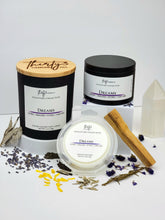 Load image into Gallery viewer, DREAMS Candle - Lavender | Amber | Sandalwood | Patchouli