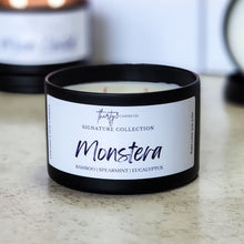 Load image into Gallery viewer, MONSTERA Candle - Bamboo | Spearmint | Eucalyptus - Candles