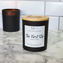 Load image into Gallery viewer, THE FIRST SIP Candle - Espresso | Sweet Cream - Candles