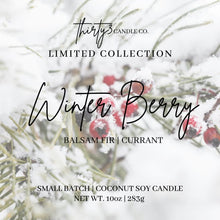 Load image into Gallery viewer, WINTER BERRY CANDLE - Balsam Fir | Currant
